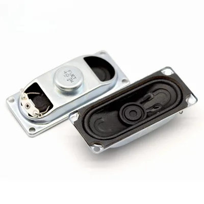 7030 Paper Cone 4 Ohm 3W 8 Ohm 1W Speakers 70MM*30MM Rectangle Frame 92dB Inner Magnetic Multimedia Loudspeakers for LCD TV Horn