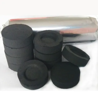 Hongfa Hooka Incense Briquette Round Charcoal for Export