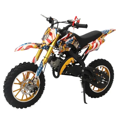 Colourful 2-wheel 50cc Kids Dirt Bike