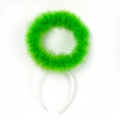 Performance Angel Halo Hair Hoop Feather Angel Head Hoop ST.Patrick's Day Headwear