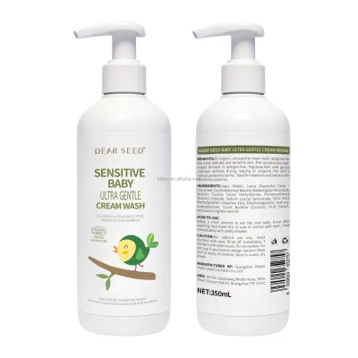 Face Wash Allergen-Free Fragrance-Free Gentle Cleanser Hypoallergenic Formula for Extra Sensitive Newborn Skin