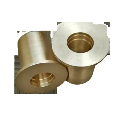 CuSn6Zn6Pb3 Centrifugal Casting Precision Cnc Lathe Flanged Copper Bush Sliding Bushing Cone Crusher Spare Parts