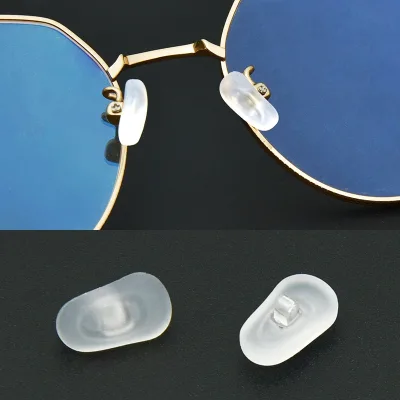 Nose Pad Silicone Meat Nose Pad Regardless of Left and Right Glasses Accessories Silicone Pipe Tobacco Holder Glasses Frame