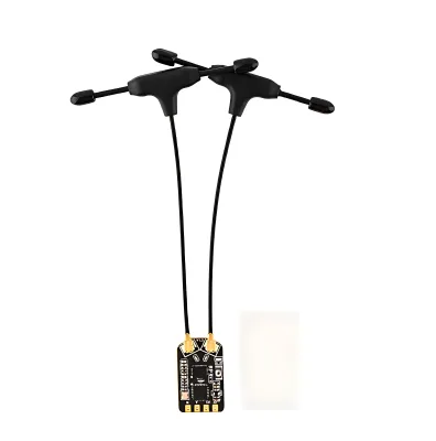 RadioMaster RP3 Plastic Diversity ExpressLRS ELRS 2.4GHZ Nano Receiver Dual Antenna RC Airplane FPV Freestyle Tinywhoop Long