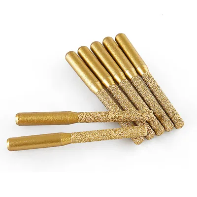 Customizable DIY Grade Brazed Router Bit with Straight Shank Milling Cutters for Stone and Marble OEM and ODM Supported