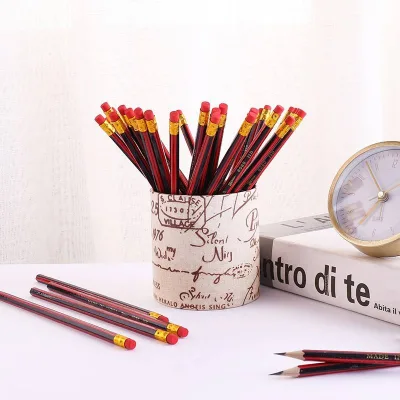 Bulk Pencil Wholesale Standard School&Office Pencil With Eraser Sketch&Drawing Pencil for Kids