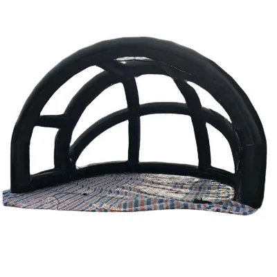 Inflatable Batting Cage Sport Cage for Baseball Game, Inflatable Turtle Baseball Backstop Enclosure for Sports