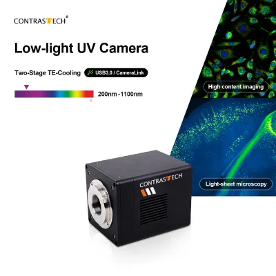 1.3MP UV CMOS Camera for Ultraviolet Fluorescence Imaging and Surface Defect Detection GLUX9701BSI