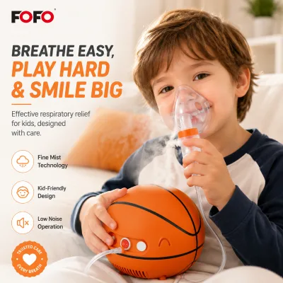 Kid-friendly Basketball Design Electric Aerosol Atomizer Home Care Medical Compressor Nebulizer 220V/110V Global Plug Asthma