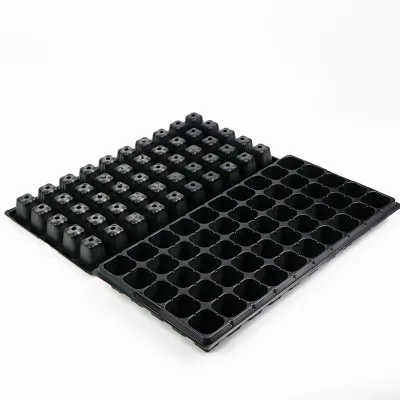 50 Cell Seed Starting Trays for Growing Tomato Seedling Tray Large Plastic Plant Trays