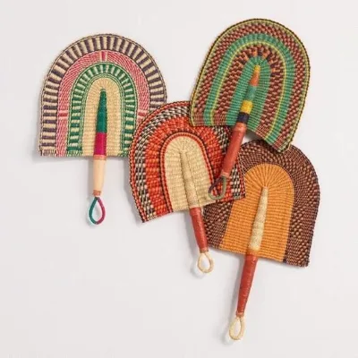 Home Decor Round Seagrass Handwoven Wall Hanging Basket Vietnam Woven Basket Wall Decor Set