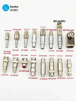 JJQ C9 Male-to-Q9 Female Adapter Ultrasonic Flaw Detector Interface Converter Male-BNC Female Mainland China