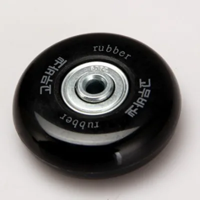 40mm 50mm 60mm 70mm Replacement Trolley PU Wheels for Luggage Bag Wheels Replacement Bearings Accessories Bearings