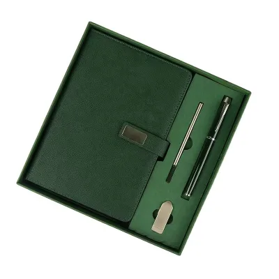 Eco Notebook with Pen Set Office Stationery Business Gift Items Set Gift Box Set for Small Business