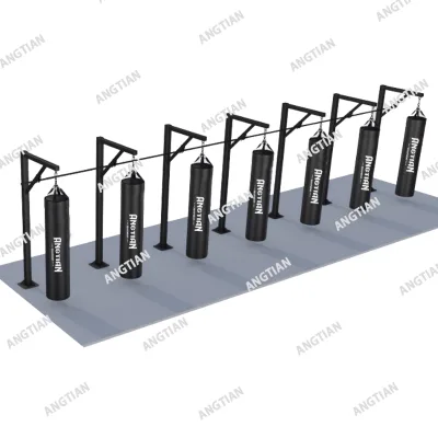 Punching Bag Mount Heavy Punching Bag Support Boxing Bag Hanging Stand Beat Hanger Track With Pulley