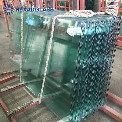 Clear Tempered Construction Glass Sheets 3mm-12mm Heat Resistant Toughened Hexad Brand 1 Year Warranty