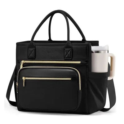 Women's Lunch Bag Lunchbox Leak-proof Insulated Bag for Work Picnics Beaches Family and University Use