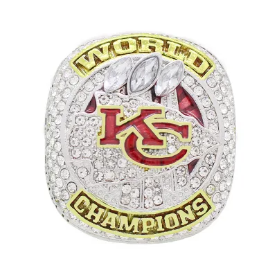 Customize Championship Ring brass Football Ring for tournaments sports awards high quality rings