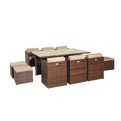 NEW Arrival Modern Rattan Aluminum Frame Comfortable Outdoor Sun Lounger