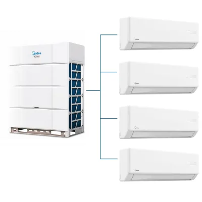 Midea VRF System Wall Mounted Air Conditioner DC Inverter Cooling Heating Mini VRF Household Commerical Use