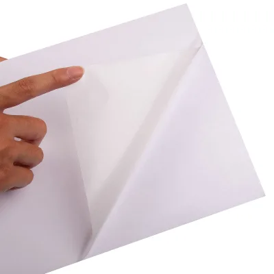 Self-Adhesive Water Activated Masking Label Write Print Translucent DIY Japanese A4 Washi Sticker Paper for Inkjet Printers