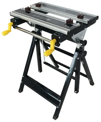 Steel Workbench with Steel and Alum. Worktop and Foot Pedal YH-WB001B