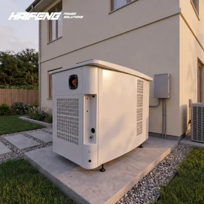 EPA ETL Certified 18kW Water Cooled Natural Gas LPG Home Standby Generator 60Hz 69dB Continuous Ip23 protection Level Generator