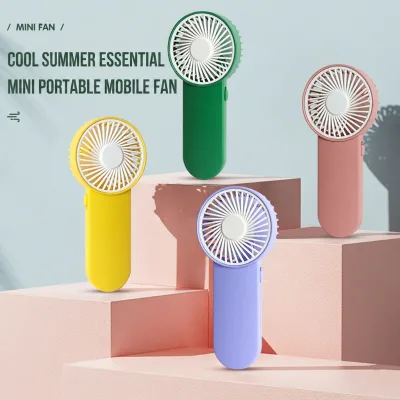 New Battery Version Handheld Mini Fan Hand No. 5 Battery Mute Portable Small Fan with Custom Service