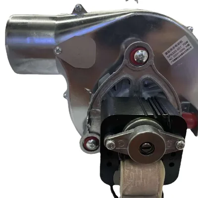 Industrial Grade Small Centrifugal Fan Heavy Duty AC Pellet Stove Blower Motor High Pressure Aluminium Blades Electric Power
