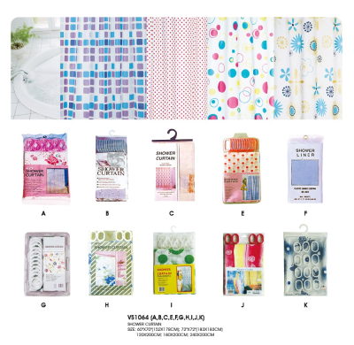 Shower Curtain Waterproof Bathroom Curtain Christmas Shower Curtain