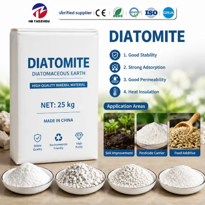 Horticultural Grade Diatomite Earth Granules Soil Conditioner Amendment for Bonsai Succulent Planting Medium Cultivation