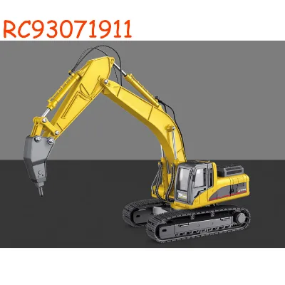 Radio Control 1:40 Diecast Driller Excavator Model Toy