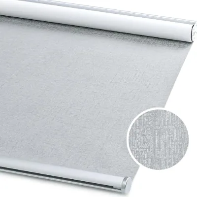 No Drilling Roller Blinds Set for Blackout Motor Windows Casement Light Filtering Roller Solar Shutter Blinds Manual Fabric