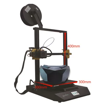 Beginner - Oriented 300*300/400mm Print Dimension Desktop 3D Printer: Simplifying 3D Printing