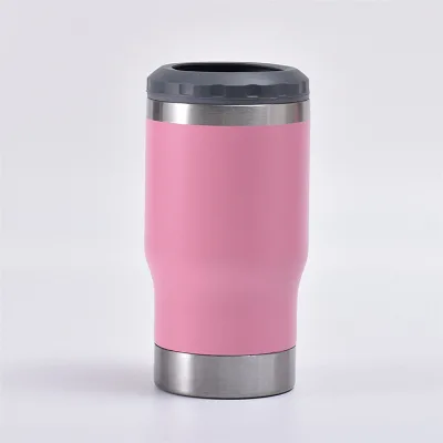 Best Price 14oz Tumbler 4 in 1 Can Cooler Fit 12oz Bottle Thermo Cooler Keeping Your Bevearge Cold Tumbler with Opener for Beer