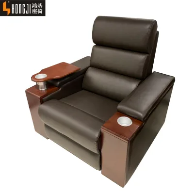 Factory Direct Comfortable Luxury Sectional Electric Home VIP Movie Theater Seating Cinema Recliner Sofa for Auditorium School