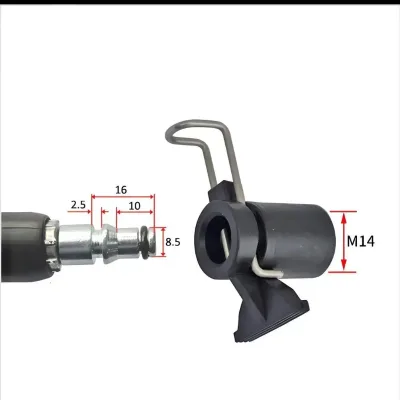 High Pressure M14 Water Gun Hose Connector Converter Hose Adapters Connectors Fittings Pressure Water Hose Adapter