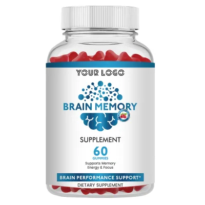 Premium Nootropic Brain Memory Gummies with Phosphate-Idylserine Vitamin B12 Coffee Bean Extract Brain Cognitive Supplements