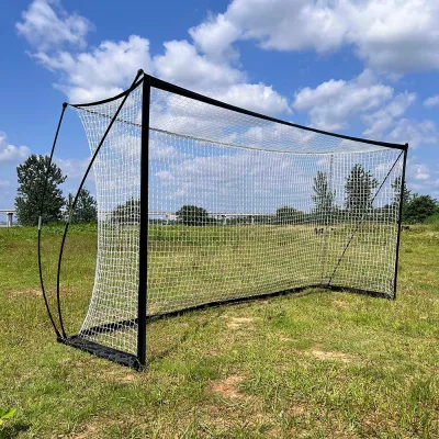 Factory Supply Soccer Netting goal with Anti - Tear Net and Sturdy Frame - Ideal for Stadiums and Backyards