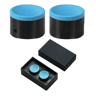 Universal Double-pack Round Billiard Chalk Supports logo Customization