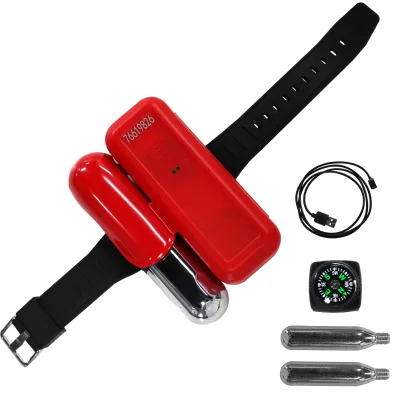 New 24-hour Emergency Water Drowning Prevention Equipment Beidou Satellite Positioning SOS Alarm Life-saving Wristband IP68