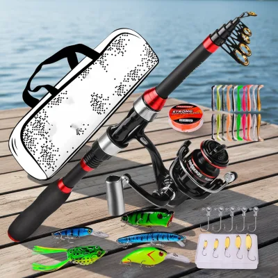 Latest Sea Pole Set Spinning Wheel Fishing Rod Set Carbon Rod ultra Light ultra Hard Casting Fishing Rod