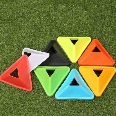 Triangle Soccer Cones Flexible Sport Agility Cones Soccer Training Football Cones