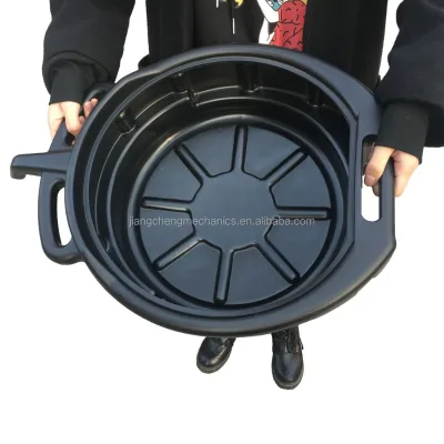 15L&10L Polyethylene Cirecle Oil Drain Pan for Repair Tools