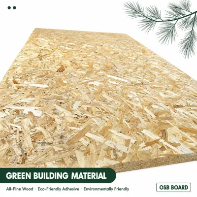 Wooden Panels Osb Price Osb Board Laminated Flakeboards 1200X2400mm Durable and Corrosion-resistant for Construction Roofing