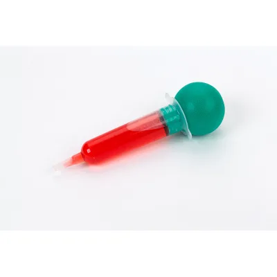Surgical and Nursing Medical Disposable Bulb Irrigation Syringe with Tip Protector 60 CC Bulkpackaged Non-sterile