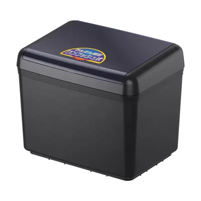 Car Portable Large Capacity Trash Can Office Flip-type Trash Can Storage Box with Lid