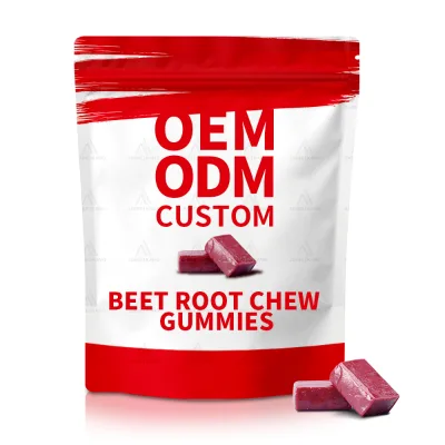 Custom Private Label Beet Root Gummies Healthcare Beet Supplements Beets Root Chew Gummy