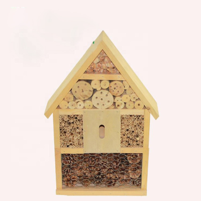 Wooden Birdhouses Bed Breeding Pet Cages Dox Nest House Wooden Bird Carrier