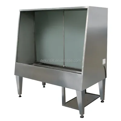 Space Saving Compact Washing Table for Emulsion Rinsing and Screen Mesh Cleaning Professional Screen Making Studio